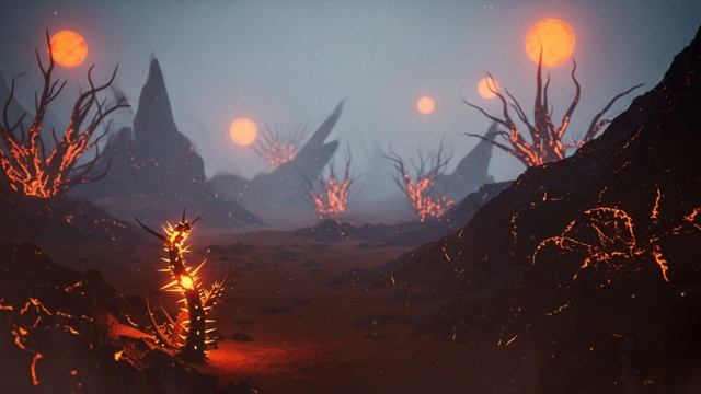 HALLOWEEN on Planet Kin 👽 ｜ Spooky Sci-Fi Ambient Music Mix for Dark Nights-