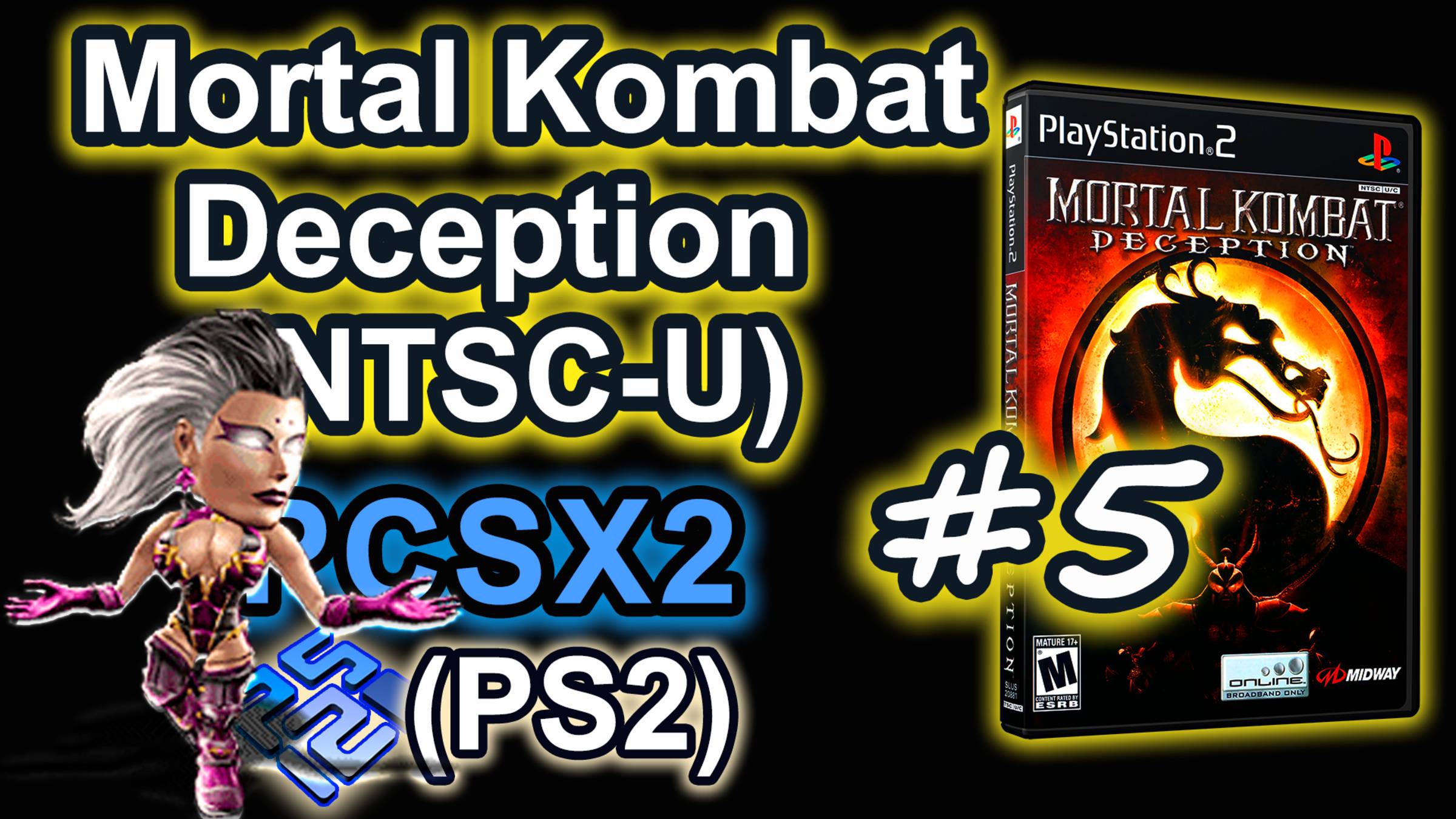 Mortal Kombat - Deception (PCSX2, SLUS-20881P, Comentado, Puzzle Kombat, 2025) Sindel #5