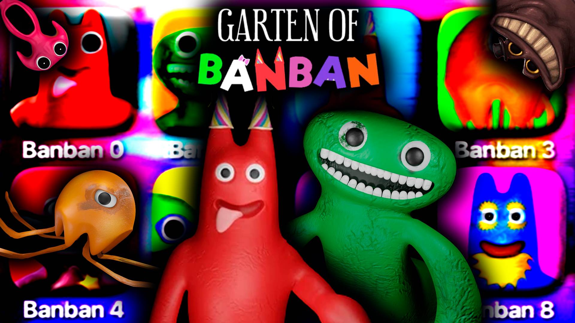 Garten Of Banban 0, 1, 2, 3, 4, 6, 7 & 8 ПОЛНОЕ ПРОХОЖДЕНИЕ И ГЕЙМПЛЕЙ #5