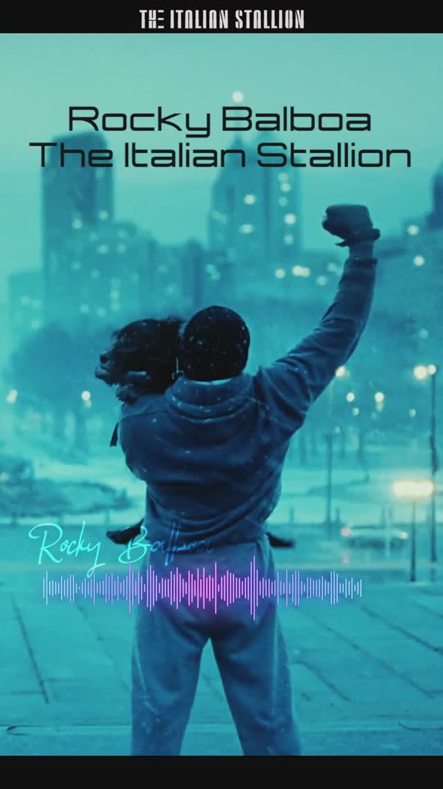#Рокки |The Italian Stallion #Рокки Бальбоа