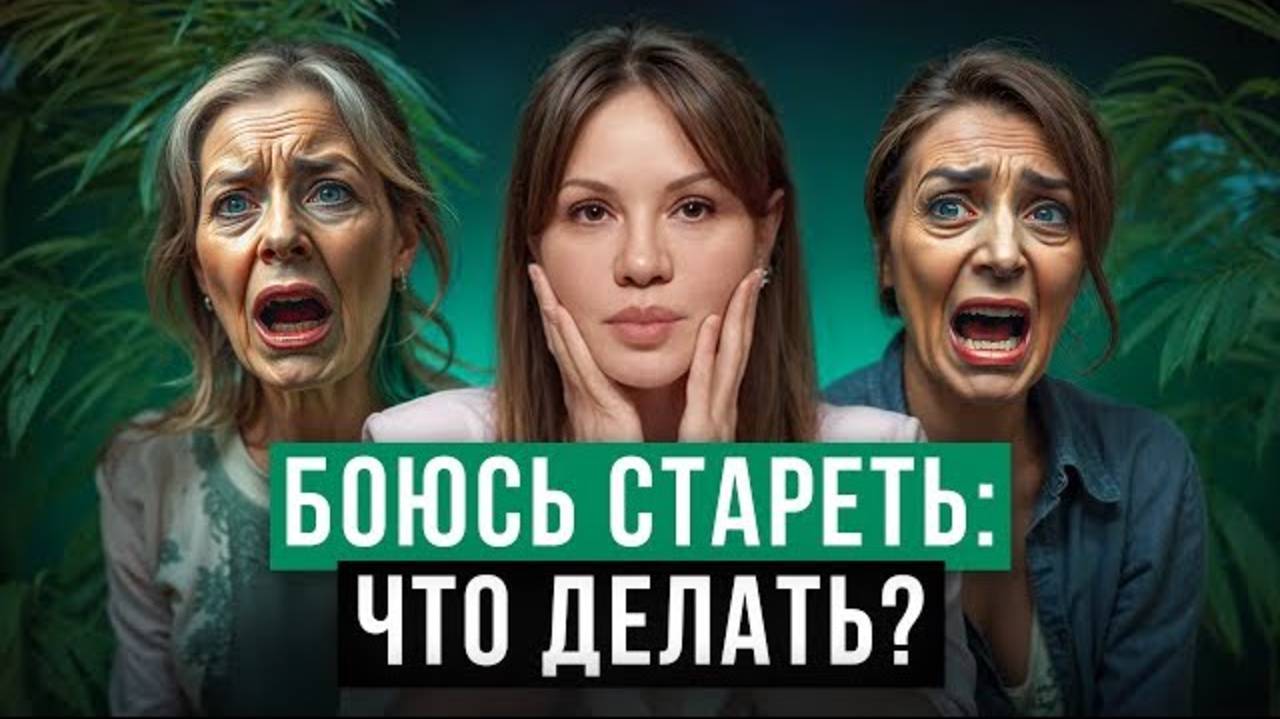 Психология старения: почему так СТРАШНО терять молодость и что с этим делать?