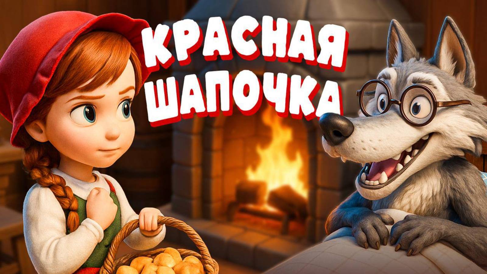 Красная Шапочка и Серый Волк новая сказка #сказки