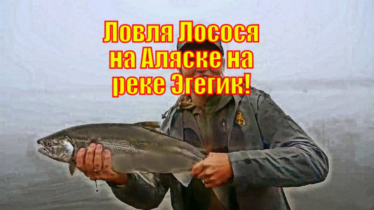 Ловля Лосося на Аляске на реке Эгегик!