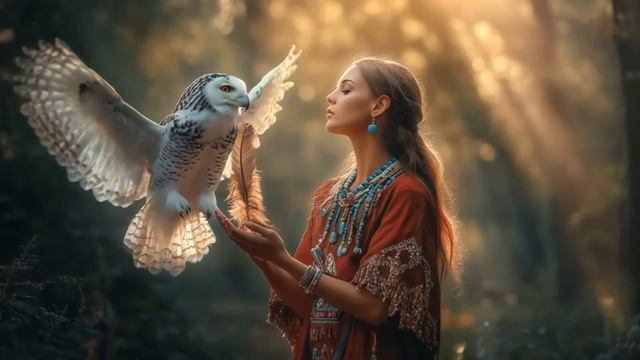 Шелест крыльев - Музыка Индейцев для получения целительной энергии и успокоения ума, фоновая музыка