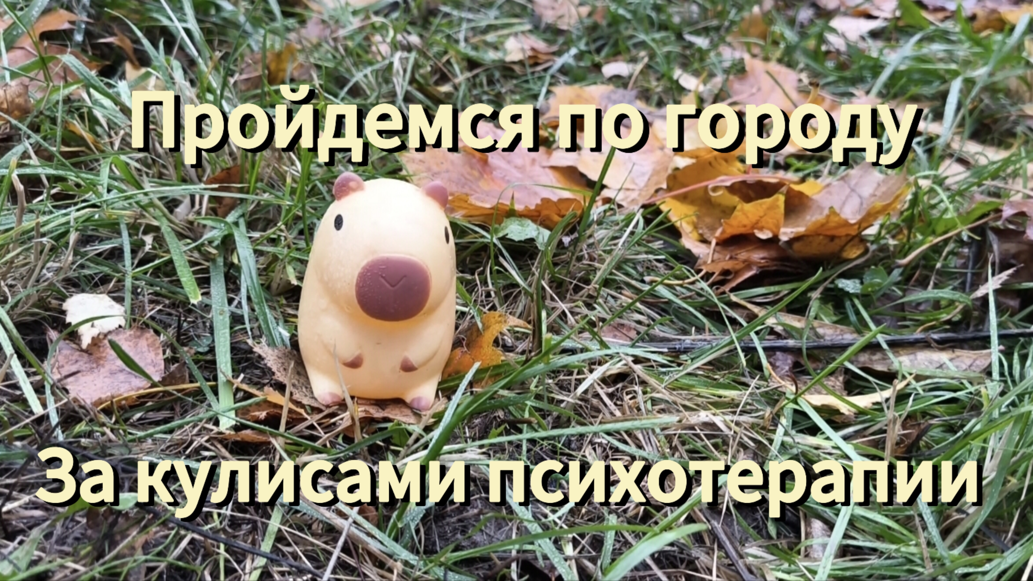 Прогулка по городу. Психотерапия