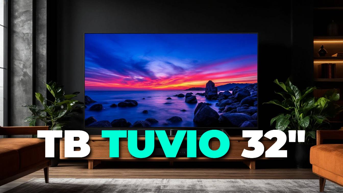 Обзор телевизора Tuvio TD32HFBSV1 📺: компактный и качественный 32" экран