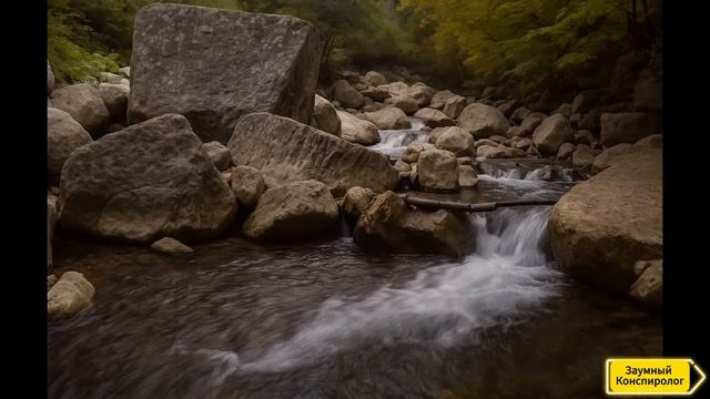 Гася лесной пожар, пожарный Наткнулся на Место Нахождения Лесных Людей!
