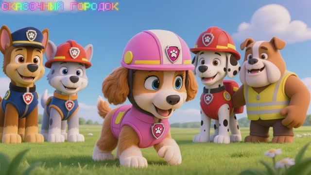 Скай 🤩 Щенячий патруль | Гончик, Чейз, Маршал 😀
