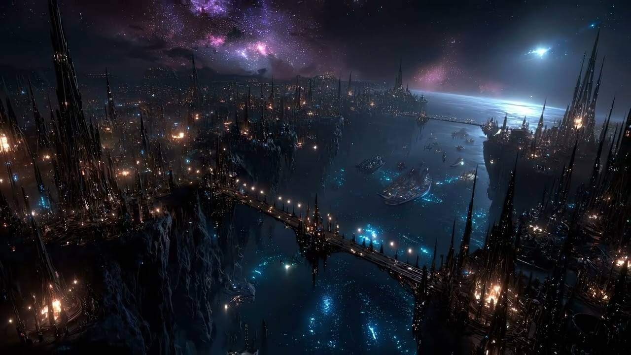 Space Cities - Atmospheric Space Ambient Music