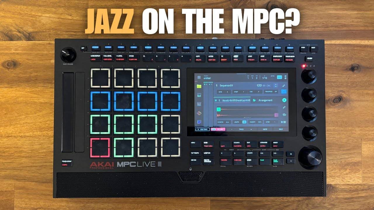 AKAI MPC Live III: Making Jazz