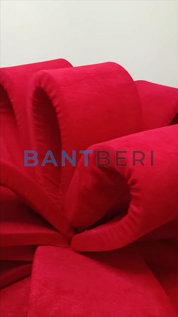 Подарочный бант на машину из бархата — 1 метр красоты!