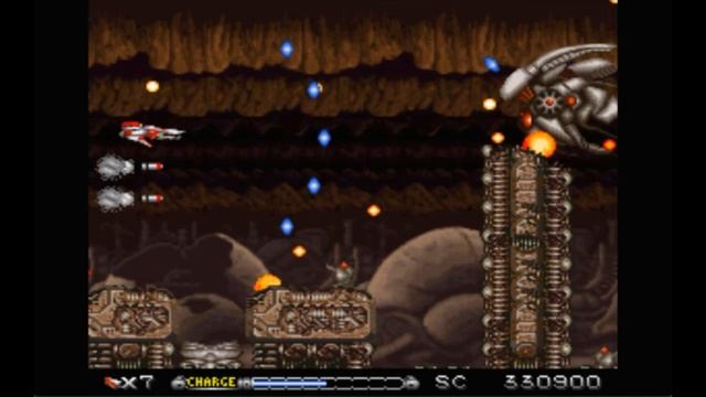 Super Nintendo (Snes) 16-bit Bio Metal Stage 4 Прохождение