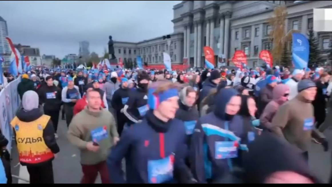 В Самаре прошел самый массовый забег за всю историю.