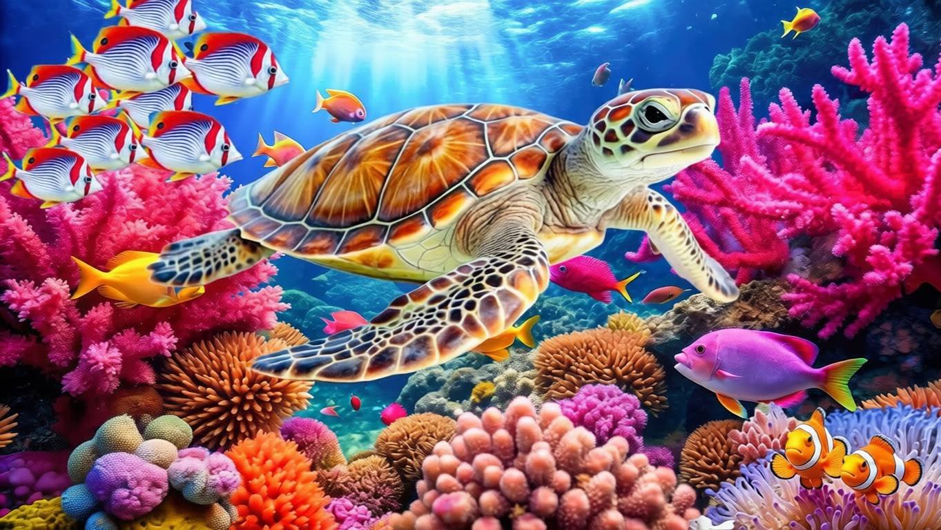 🐚🐠 Полюбуйтесь морскими животными — окунитесь в завораживающий подводный мир