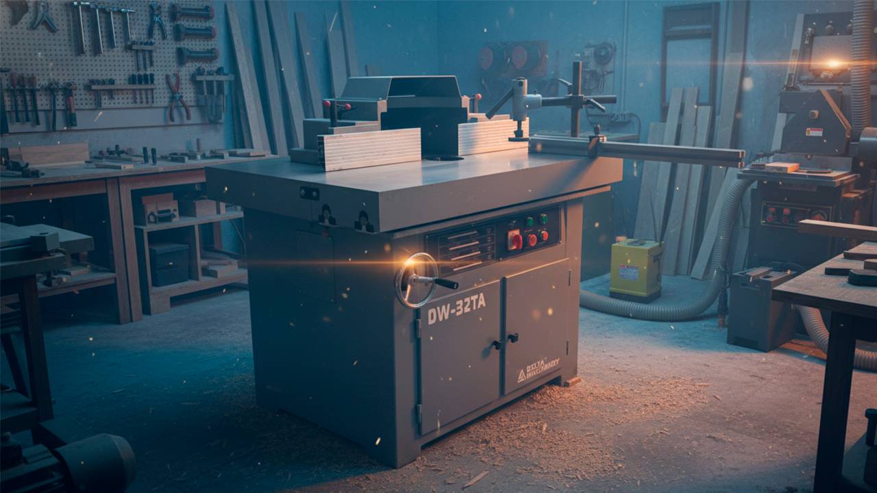 ГИБКОСТЬ И МОЩЬ: Обзор фрезерного станка с наклоном шпинделя DELTAMACHINERY DW-32TA