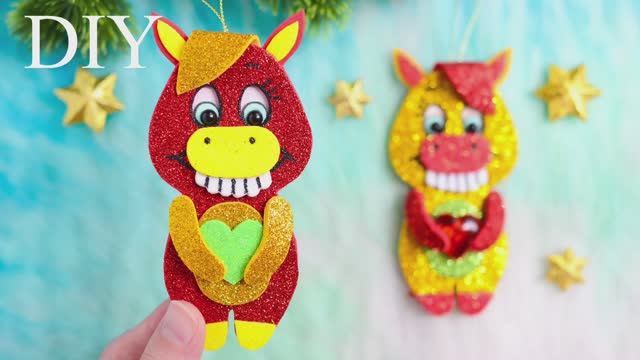 СИМВОЛ 2026 из ФОАМИРАНА своими руками