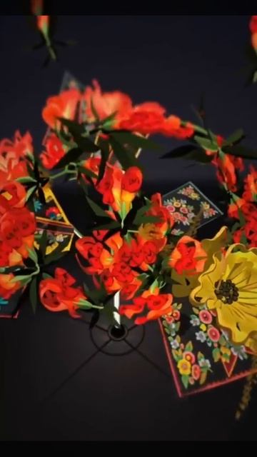 Тюменские ковры в прочтении студентки Института дизайна и искусств СПбГУПТД