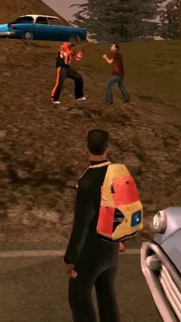 GTA: San Andreas - npc battle Part #60 (←bmyst vs omost→)