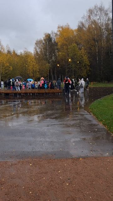 Праздник под дождем.