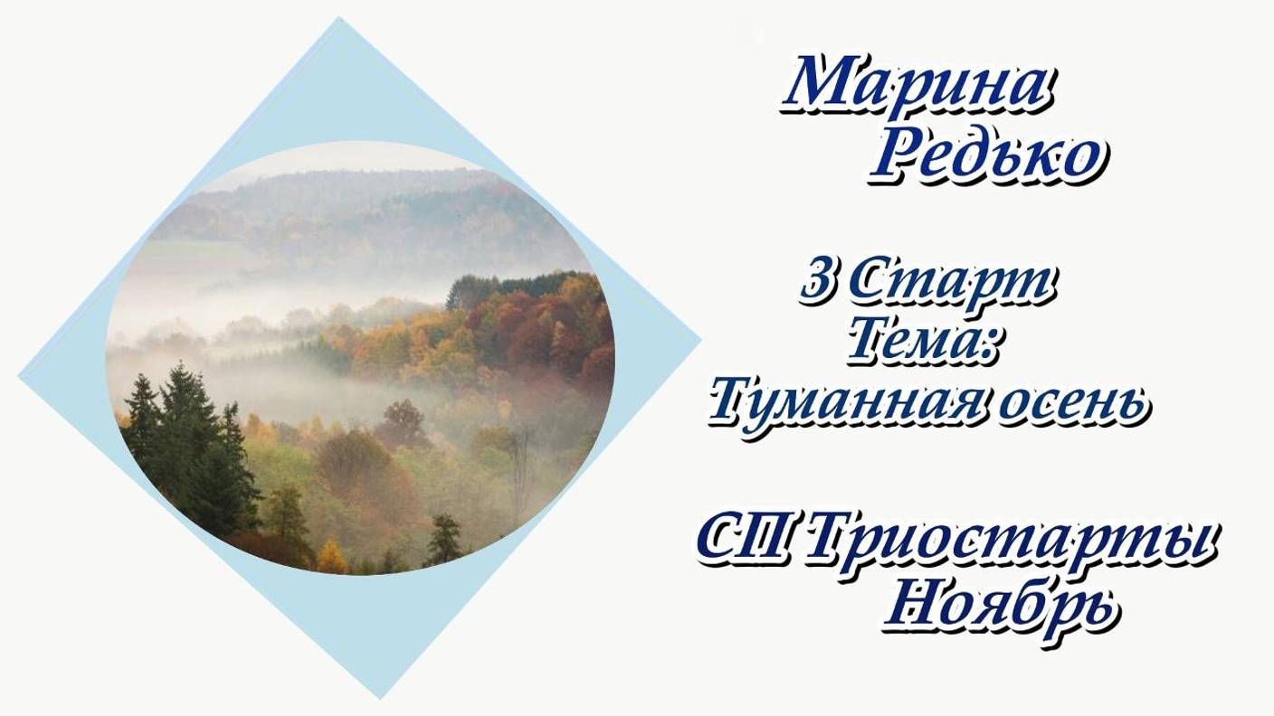 СП "Триостарты. Ноябрь"  /  3 старт