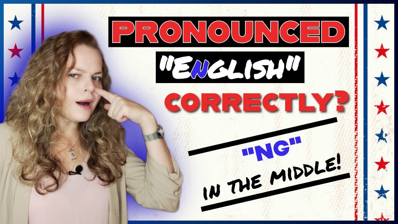 Как произносить NG в середине слов. Тонкости американского акцента.