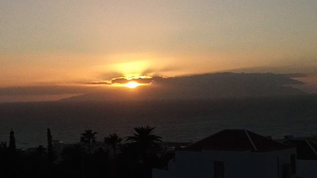 Закат. Коста Адехе. Тенерифе