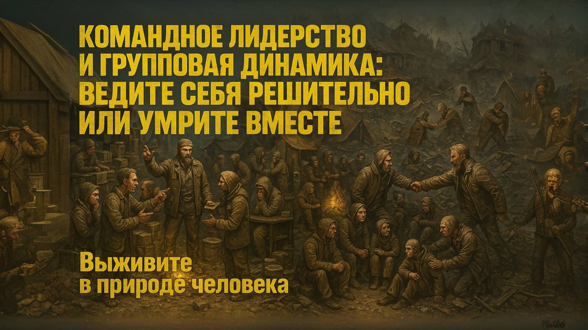 Лидерство в команде и групповая динамика: лидируйте решительно или погибните вместе