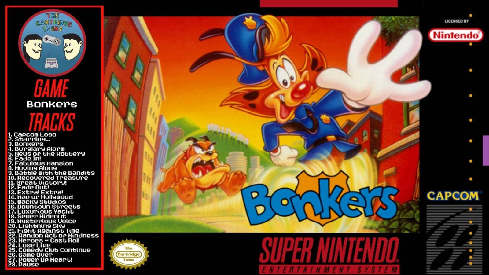 Super Nintendo (Snes) 16-bit Bonkers Прохождение