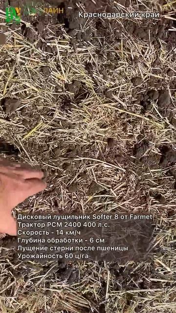 Дисковый лущильник Softer 8 от Farmet - качественное перемешивание и выравнивание | #shorts