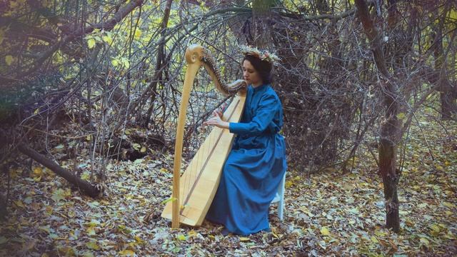 Lasselantis— Vàli (Skumringens Omfavn Transcription Version Harp Cover)