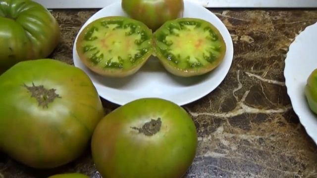 Томат Зеленый Куапо - ЗЕЛЕНАЯ экзотика для томатных гурманов.  №1051. Томаты - новинки 2023 года.