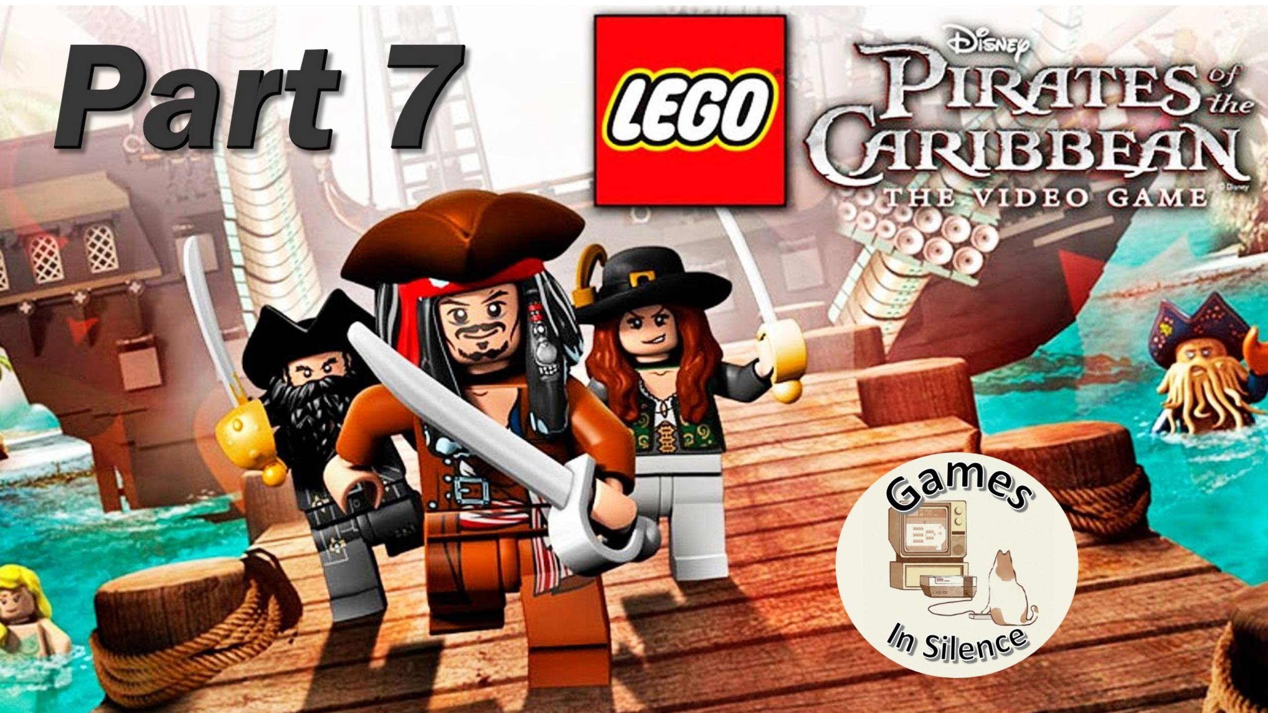 Lego Pirates of the Caribbean. Part 7. Free game