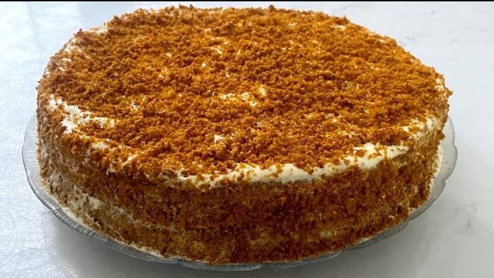 Нежнейший Медовый ТОРТ...🍰🍯😋 Рецепт ⤵️