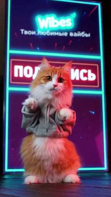 Котик ловит вайб