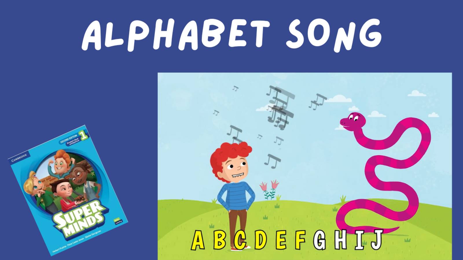 ALPHABET SONG | SUPER MINDS 1