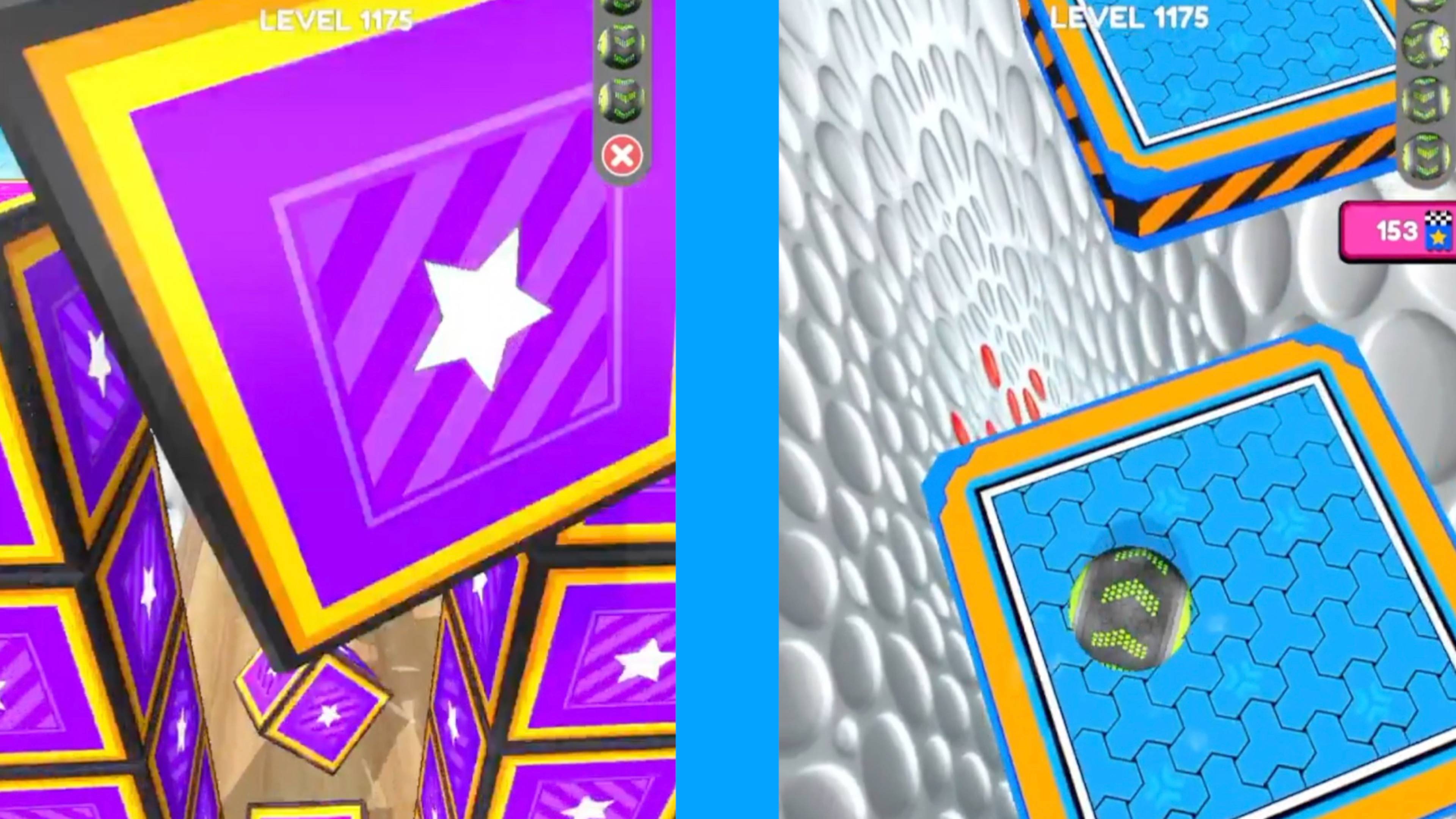 Going balls All Levels Gameplay IOS Android Going Balls level 1175  Speed run