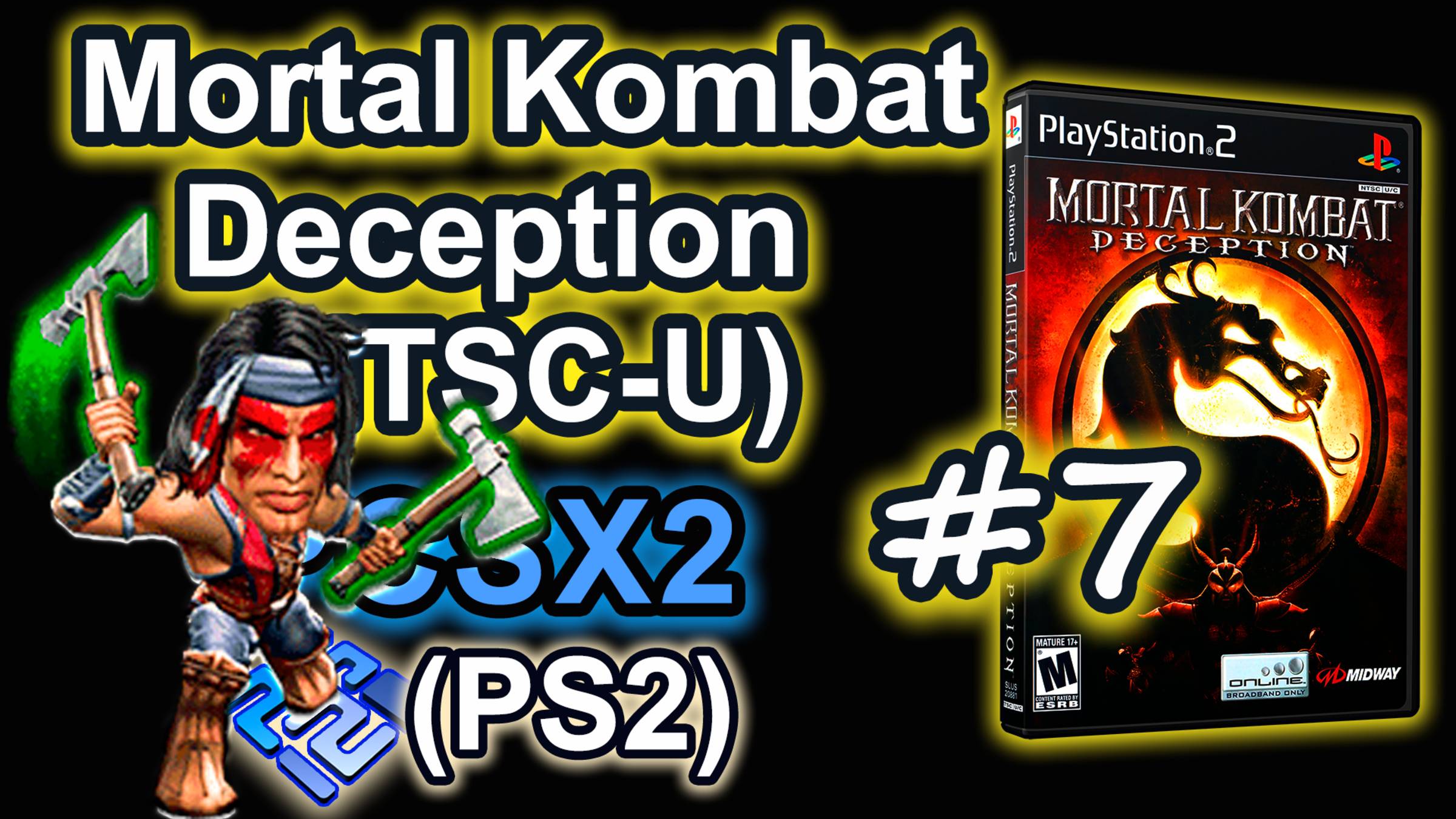Mortal Kombat - Deception (PCSX2, SLUS-20881P, Comentado, Puzzle Kombat, 2025) Nightwolf #7