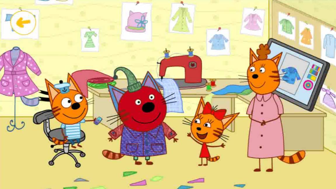 Три Кота Раскраска|Три Кота Раскраска для Детей Смотреть