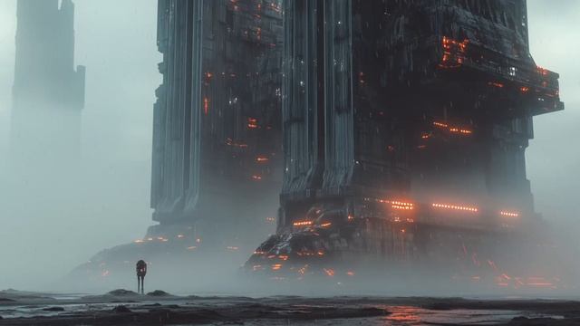 BLACK SUN MONOLITH ⧸⧸ 1 Hour Ambient Sci-Fi Music for Deep Focus