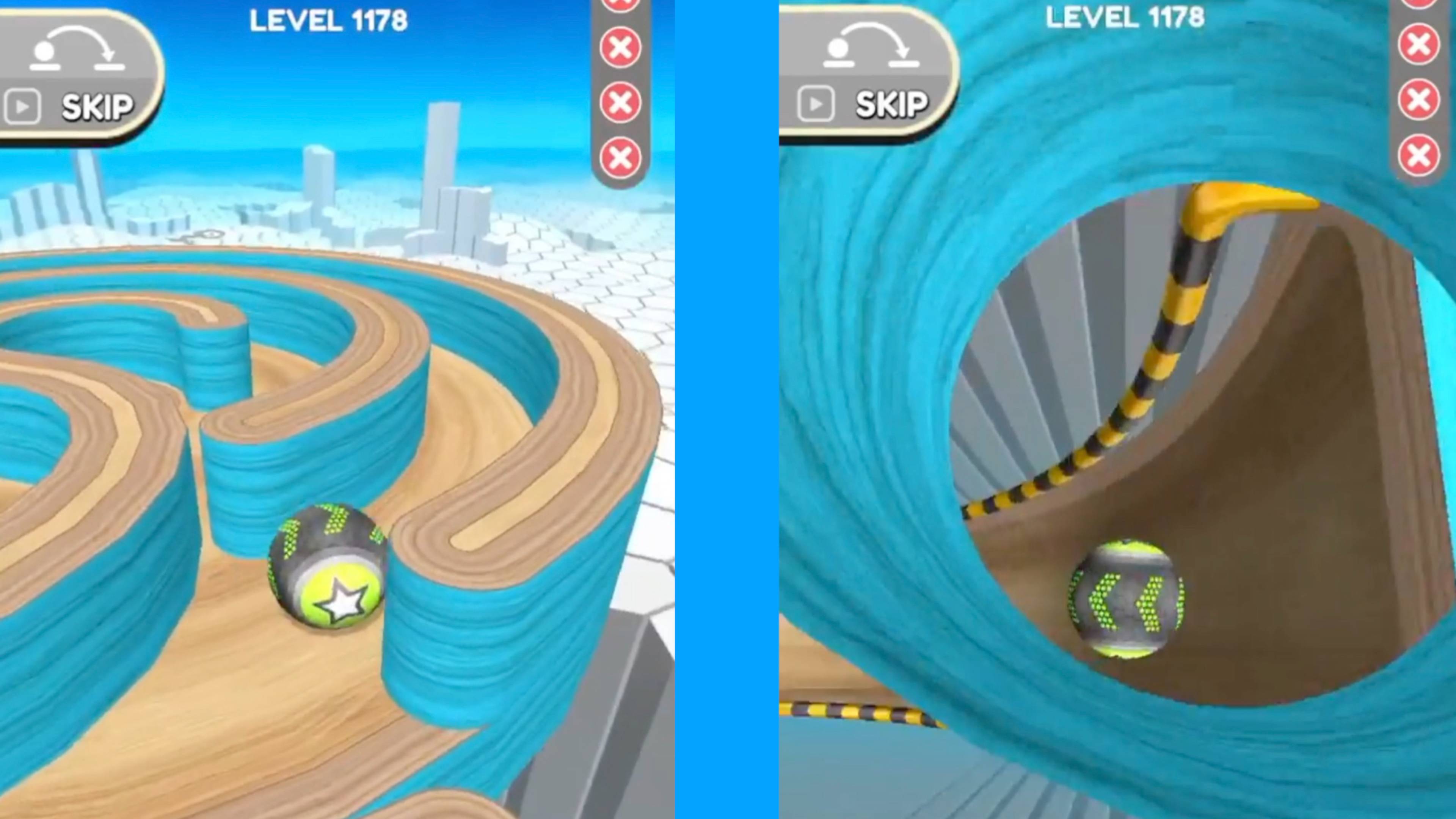 Going balls All Levels Gameplay IOS Android Going Balls level 1178 Speed run