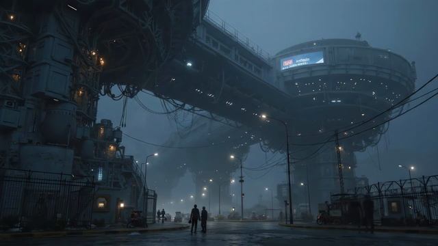 Relaxing Sci-Fi Music ｜ Cinematic Future City Ambiance & Space Chill Beats 🌌