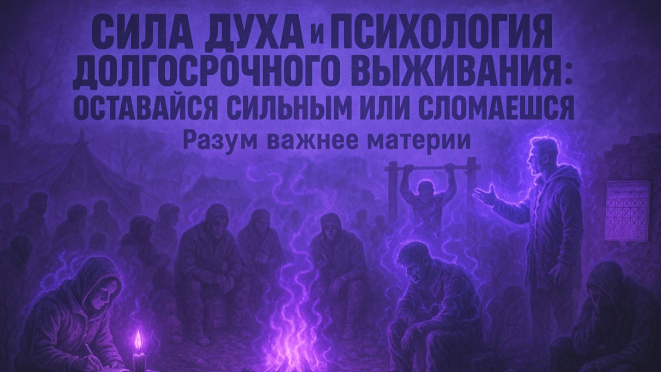 Психическая стойкость и психология долгосрочного выживания: оставаться сильным или сломаться