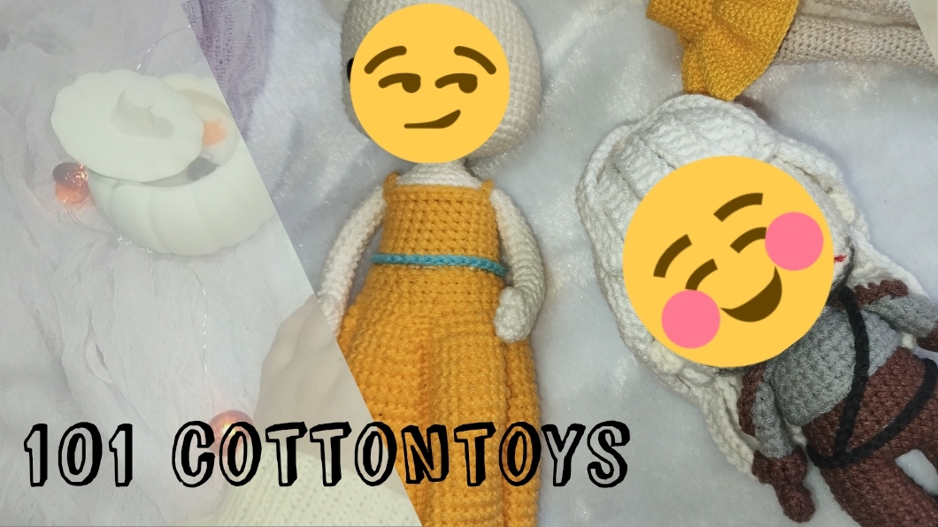 101 cottontoys / марафон / 1 отчëт / вязаные куклы