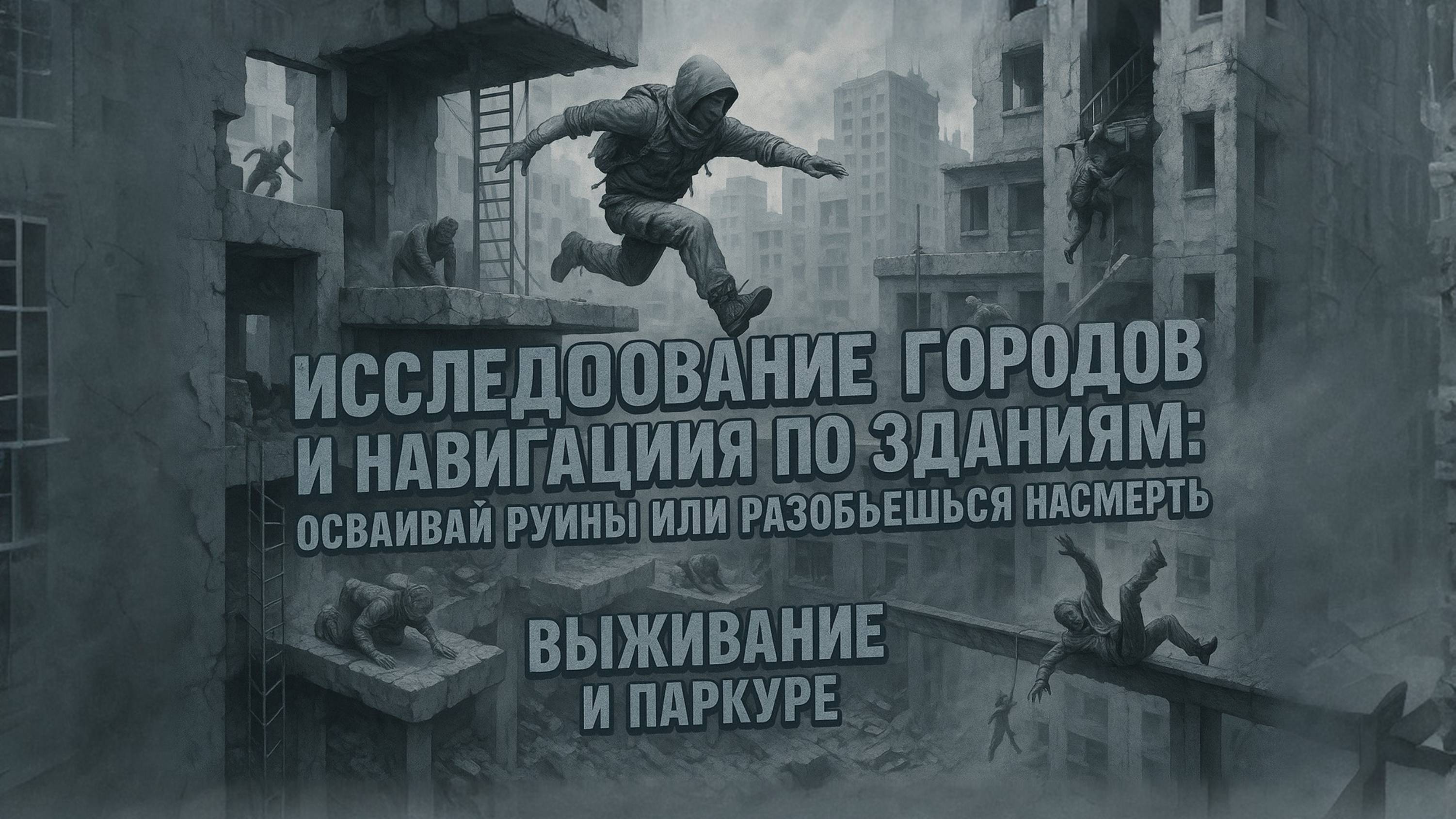 Городские исследования и ориентирование в зданиях: освойте руины или погибните