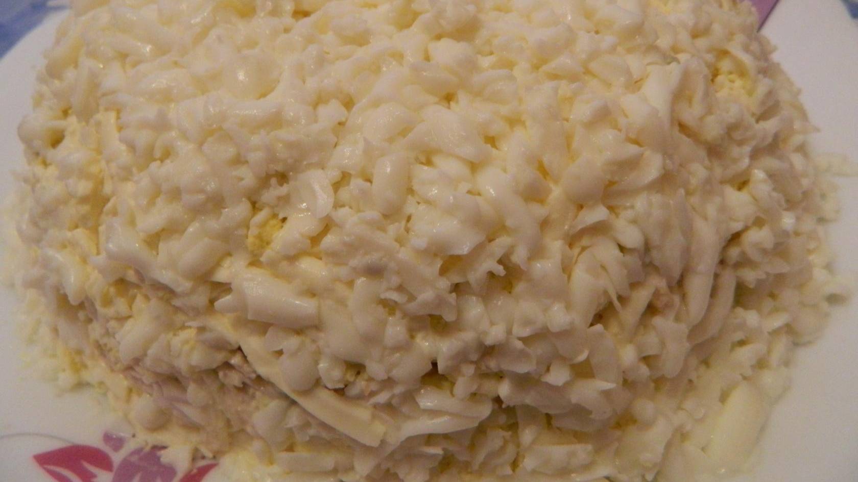 Новогодний салат "Зимний сон" рецепт салат на новогодний стол