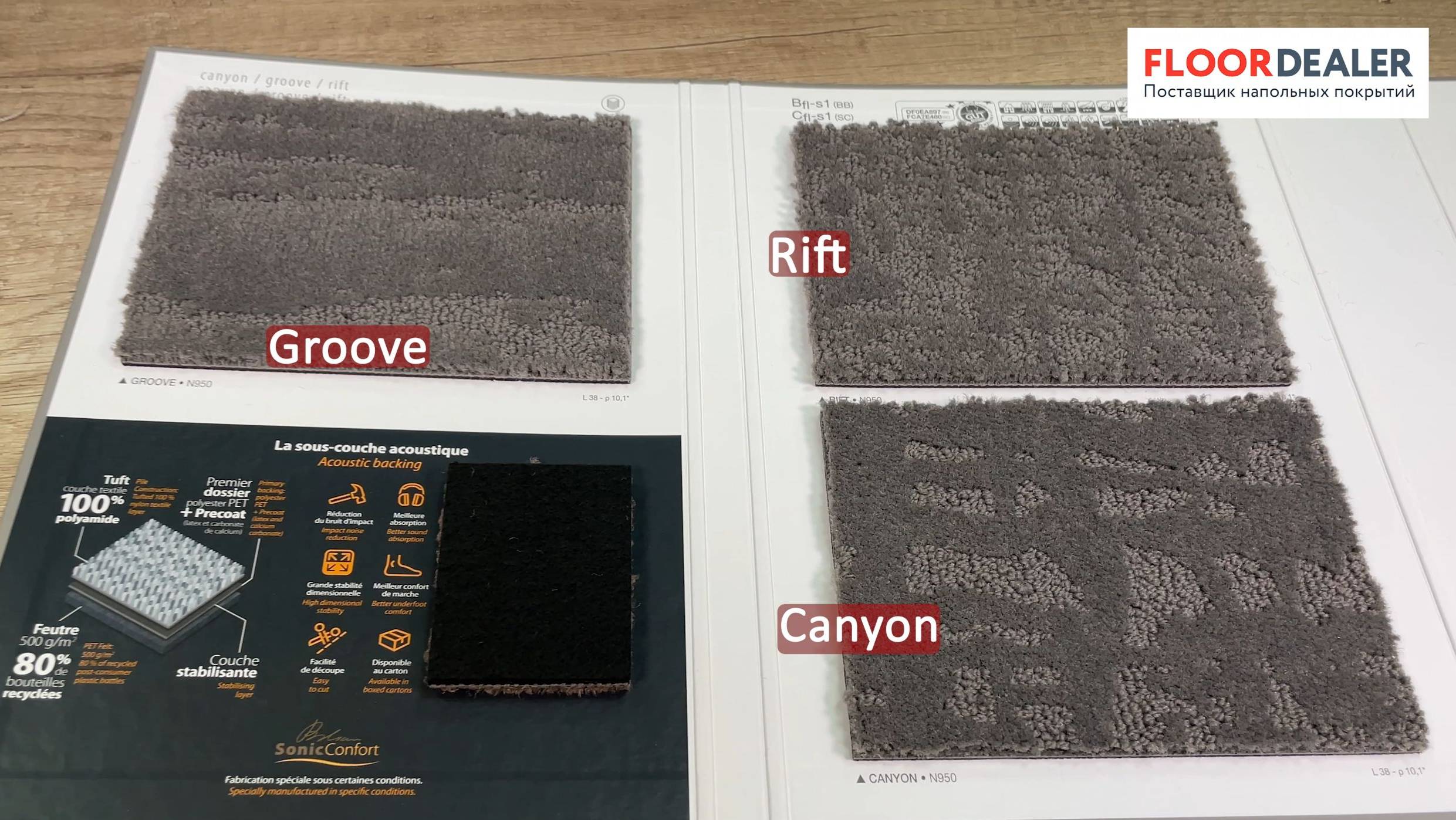 Ковровая плитка Landscape от Balsan