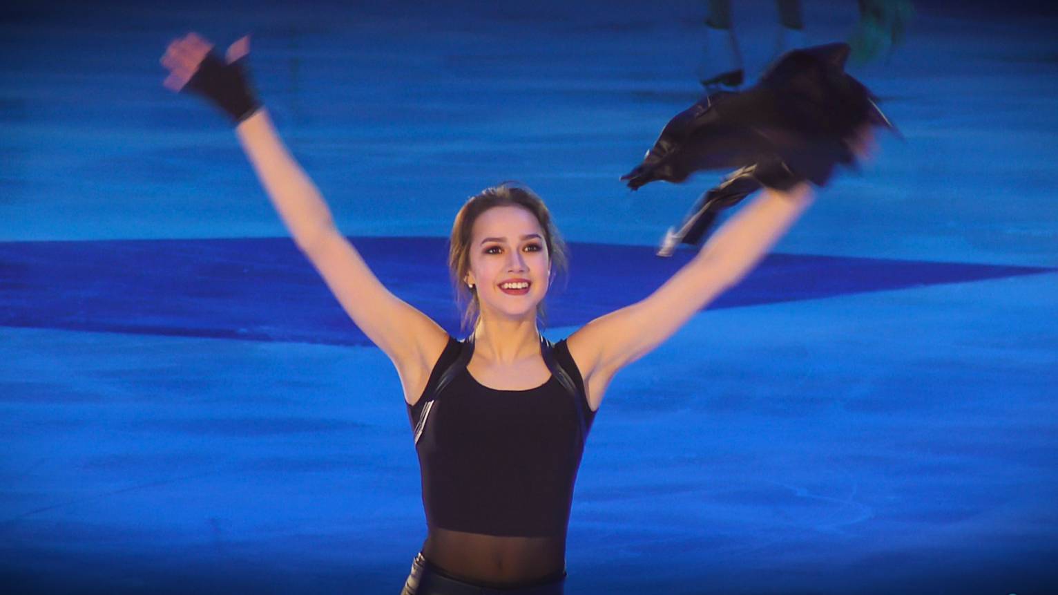 4K Алина Загитова - Показательные выступления. Москва 18.11.18 г.