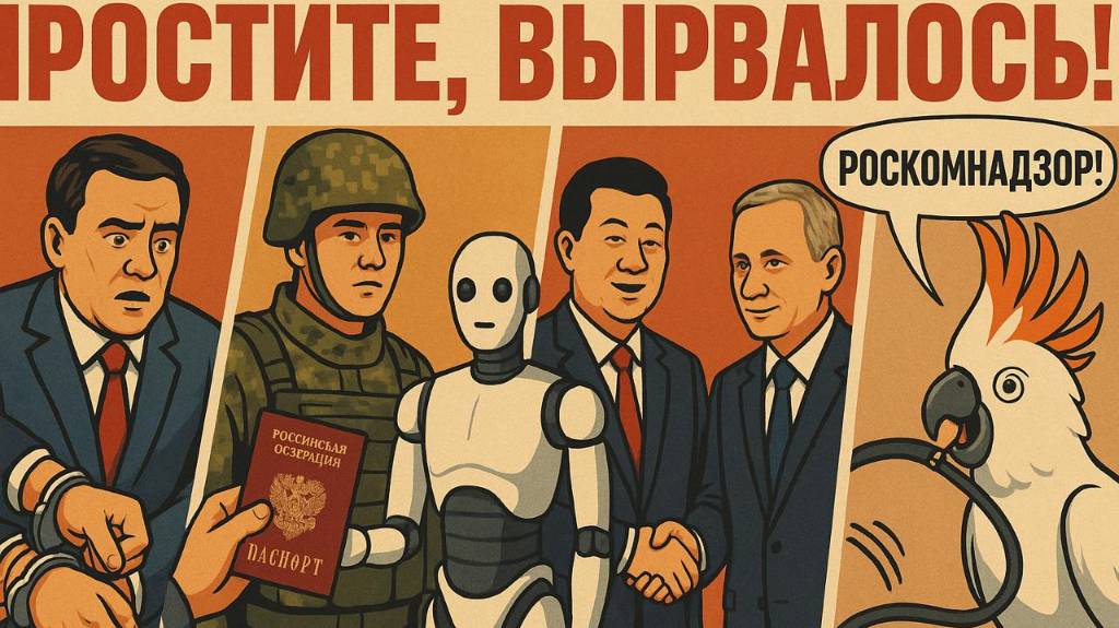 11.11.25 | "Простите, вырвалось!" №287| Проделки Роскомнадзора, китайский Терминатор, Токаев и Путин