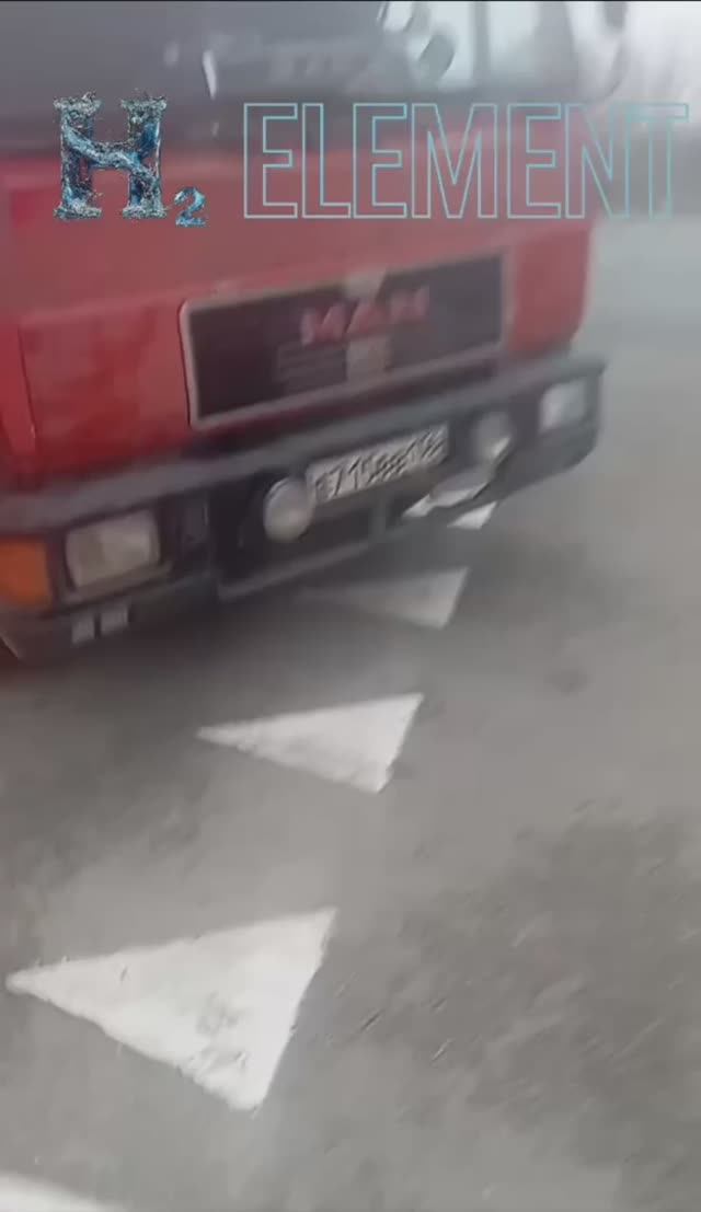 MAN Грузовик Экономия. Было 23.6 стало 17.1л. #водородный_генератор_для_грузовика