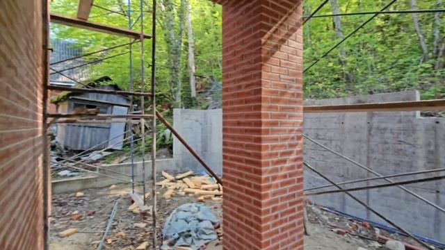 Кладка облицовочного кирпича | СНТ Морская Гавань, х. Джанхот